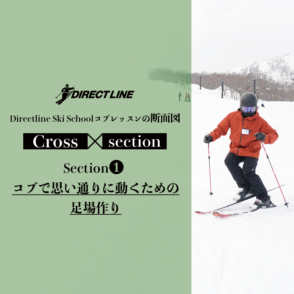 Section1・コブで思い通りに動くための足場作り【Cross－section】